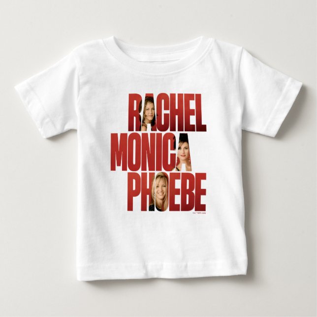 FRIENDS™ | Rachel, Monica & Phoebe Baby T-Shirt (Front)