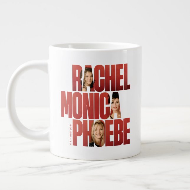 FRIENDS™ | Rachel, Monica & Phoebe Giant Coffee Mug (Left)