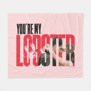 FRIENDS™ Rachel & Ross - You're My Lobster Fleece Blanket