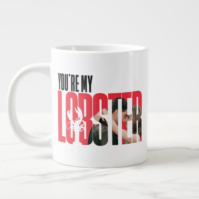 FRIENDS™ | Rachel & Ross - You're My Lobster Giant Coffee Mug (Left)