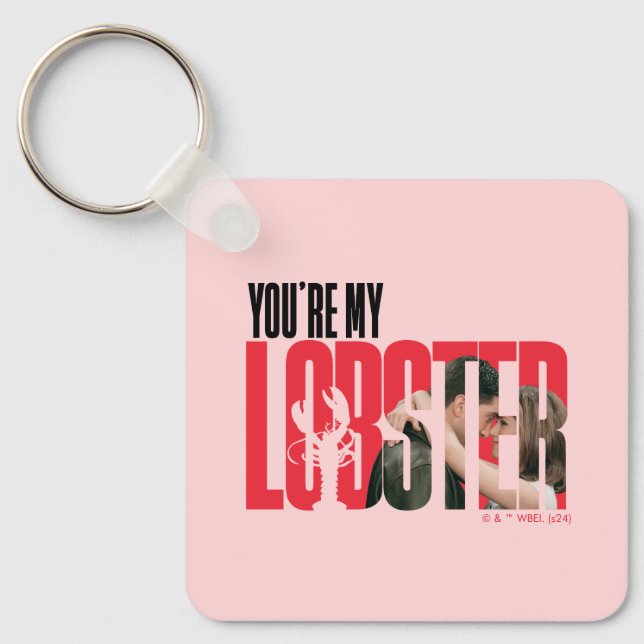FRIENDS™ | Rachel & Ross - You're My Lobster Keychain (Front)