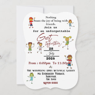 Friends Reunion Invitation