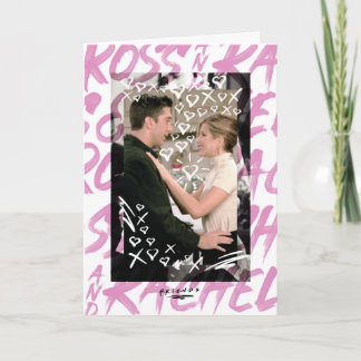 FRIENDS™ | Ross And Rachel Doodled Hearts Card