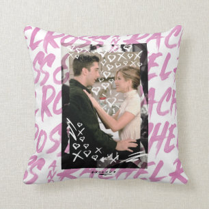 FRIENDS™ Ross And Rachel Doodled Hearts Throw Pillow