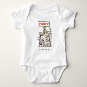 FRIENDS™   Ross and Rachel PIVOT Baby Bodysuit