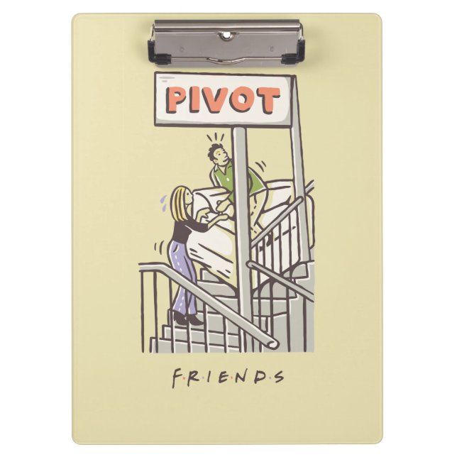 FRIENDS™ | Ross and Rachel PIVOT Clipboard (Front)