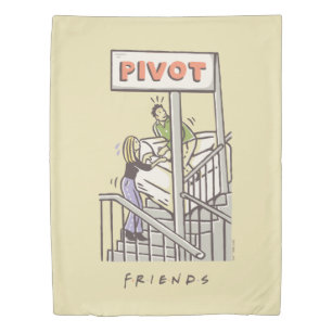 FRIENDS™   Ross and Rachel PIVOT Duvet Cover