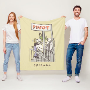 FRIENDS™ Ross and Rachel PIVOT Fleece Blanket