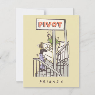 FRIENDS™ | Ross and Rachel PIVOT Note Card