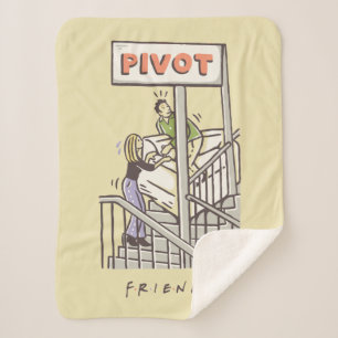 FRIENDS™ Ross and Rachel PIVOT Sherpa Blanket