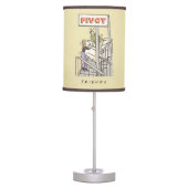FRIENDS™ | Ross and Rachel PIVOT Table Lamp (Front)