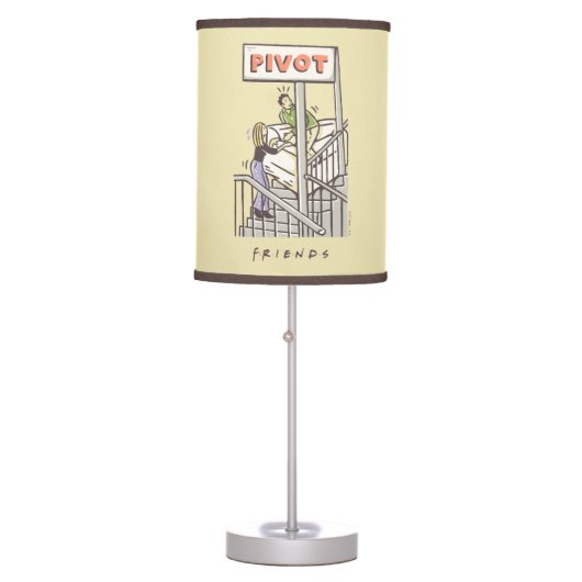 FRIENDS™ | Ross and Rachel PIVOT Table Lamp (Front)