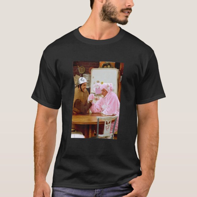 Friends Ross & Chandler In Costumes T-Shirt (Front)