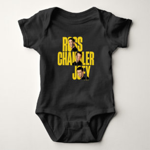 FRIENDS™   Ross, Chandler & Joey Baby Bodysuit