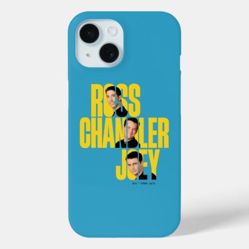 FRIENDS  Ross Chandler  Joey iPhone 15 Case