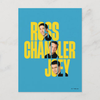 FRIENDS™ | Ross, Chandler & Joey Postcard
