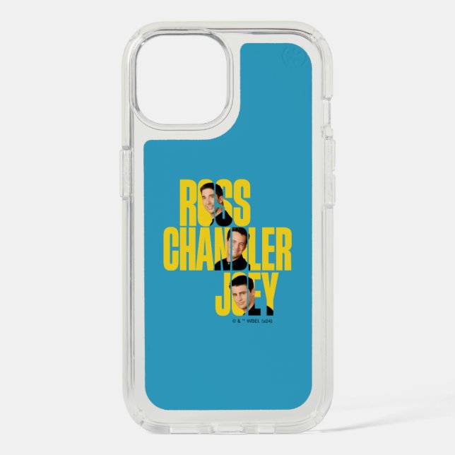FRIENDS™ | Ross, Chandler & Joey Speck iPhone Case (Front)