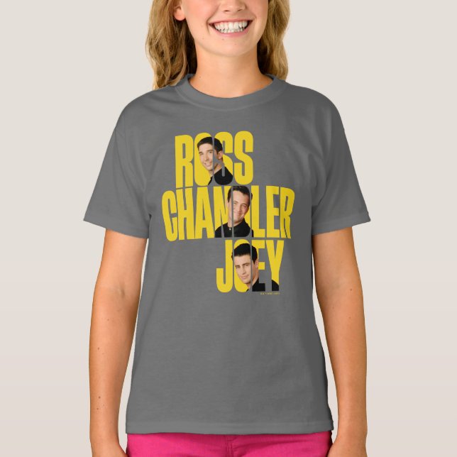 FRIENDS™ | Ross, Chandler & Joey T-Shirt (Front)