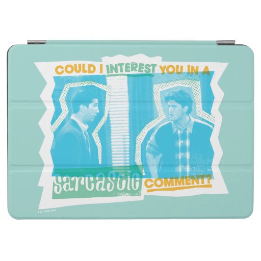 FRIENDS™ | Ross & Chandler - Sarcastic Comment iPad Air Cover