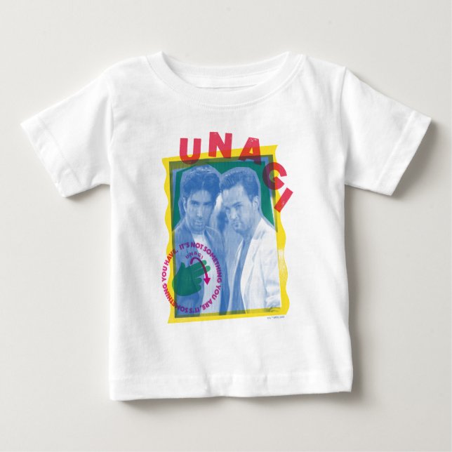 FRIENDS™ | Ross & Chandler - Unagi Baby T-Shirt (Front)
