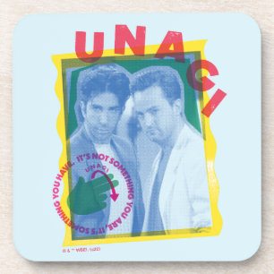 FRIENDS™   Ross & Chandler - Unagi Beverage Coaster