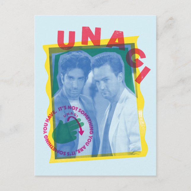 FRIENDS™ | Ross & Chandler - Unagi Postcard (Front)