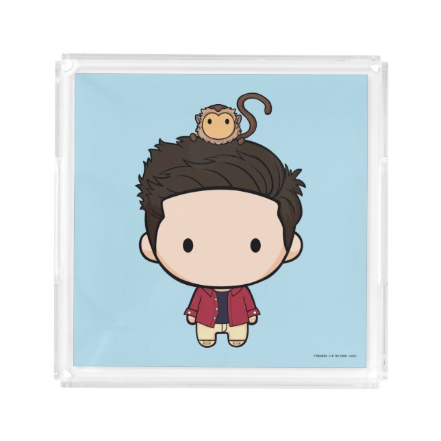 FRIENDS™ | Ross Chibi Acrylic Tray (Front)