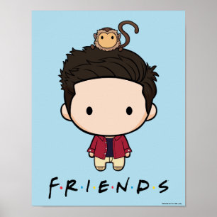 FRIENDS™ Ross Chibi Poster
