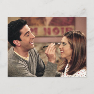 FRIENDS™ Ross Does Rachel's Makeup Invitation Postcard