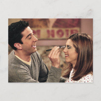 FRIENDS™ | Ross Does Rachel's Makeup Invitation Postcard