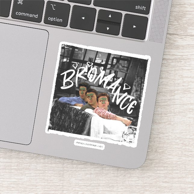 FRIENDS™ | Ross, Joey, & Chandler Bromance Sticker (Detail)