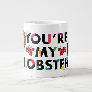 FRIENDS™ Ross & Rachel Lobster Chibi Giant Coffee Mug