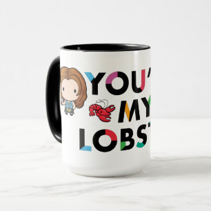 FRIENDS™   Ross & Rachel  Lobster Chibi Mug