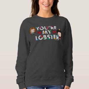 FRIENDS™   Ross & Rachel  Lobster Chibi Sweatshirt