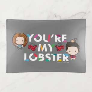 FRIENDS™   Ross & Rachel  Lobster Chibi Trinket Tray