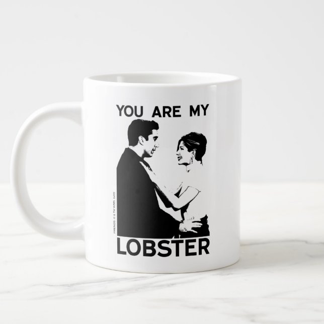 FRIENDS™ | Ross & Rachel - You Are My Lobster Giant Coffee Mug (Left)
