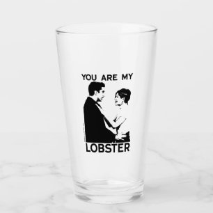 FRIENDS™ Ross & Rachel - You Are My Lobster Glass