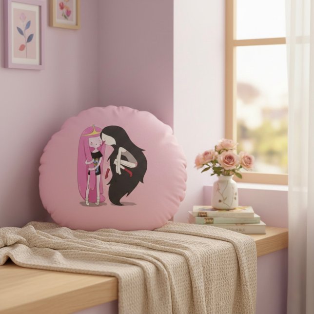 Friends Round Pillow (Creator Uploaded)