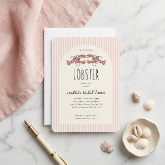 FRIENDS™ | She Found Her Lobster Bridal Shower Invitation