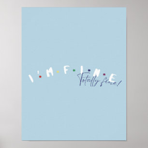 Friends show quote poster