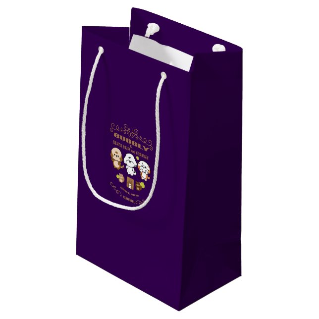 Friends Small Gift Bag (Back Angled)