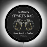Friends, Sports & Beer - Sports Bar LED Sign<br><div class="desc">Friends,  Sports & Beer - Sports Bar LED Sign.   For this shape only,  the rectangular shapes are listed separately,  in this shop.  Design by Claudine Boerner.  Copyright (c) 2023 Claudine Boerner and its licensors. All rights reserved.</div>