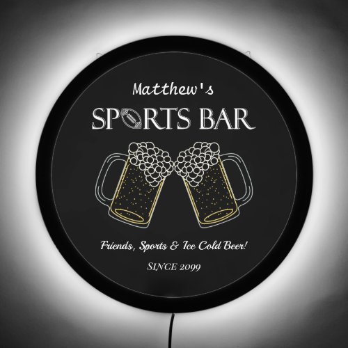 Friends Sports  Beer _ Sports Bar LED Sign