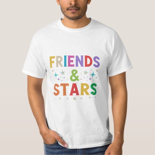 Friends  Stars Celestial Friendship T_Shirt