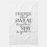 Friends Sweat Workout Towel at Zazzle