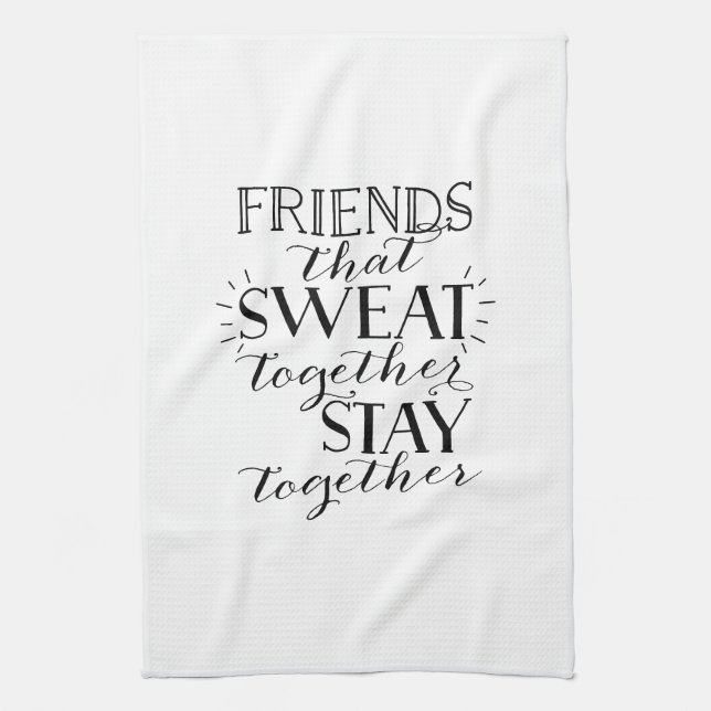 Friends Sweat Workout Towel (Vertical)