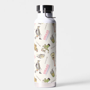 FRIENDS™ Tan Cartoon Pattern Water Bottle