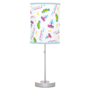 FRIENDS™ Taxi and Water Fountain Pattern Table Lamp