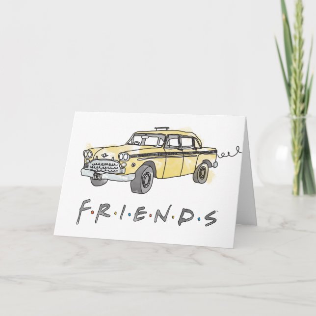 FRIENDS™ | Taxi Cab Card (Front)