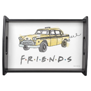 FRIENDS™ Taxi Cab Serving Tray